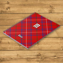 Clan Rose Tartan Notebook