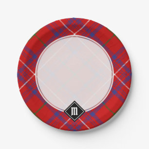 Clan Rose Tartan Paper Plates