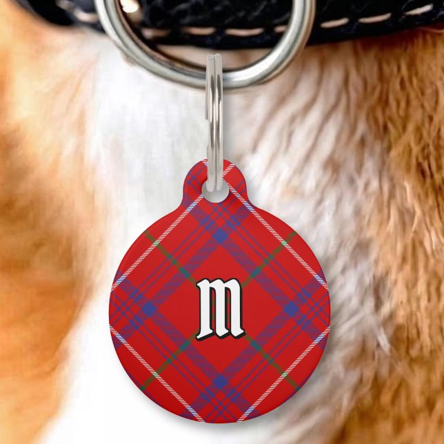 Clan Rose Tartan Pet ID Tag (Creator Uploaded)