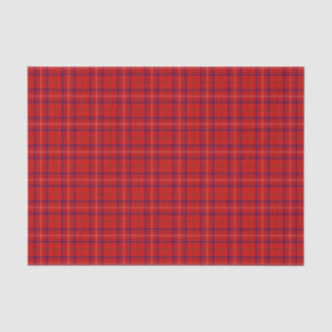 Clan Rose Tartan Plaid Tissue Paper