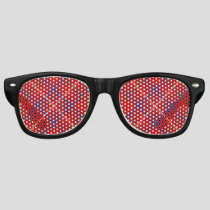 Clan Rose Tartan Retro Sunglasses