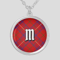 Clan Rose Tartan Silver Plated Necklace