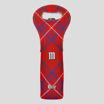 Clan Rose Tartan Wine Bag