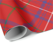 Clan Rose Tartan Wrapping Paper
