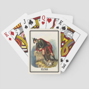 Clan Ross Classic Scotland Bicycle Deck Poker Cards