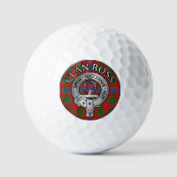 Clan Ross Crest & Tartan Knot