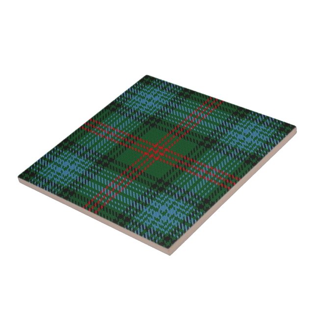 Clan Ross Scottish Expressions Tartan Ceramic Tile (Side)