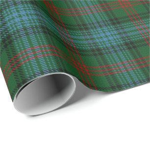 Clan Ross Scottish Tartan Wrapping Paper