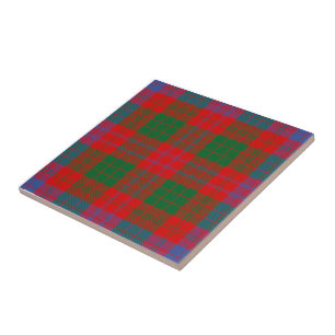 Clan Ross Tartan  Ceramic Tile