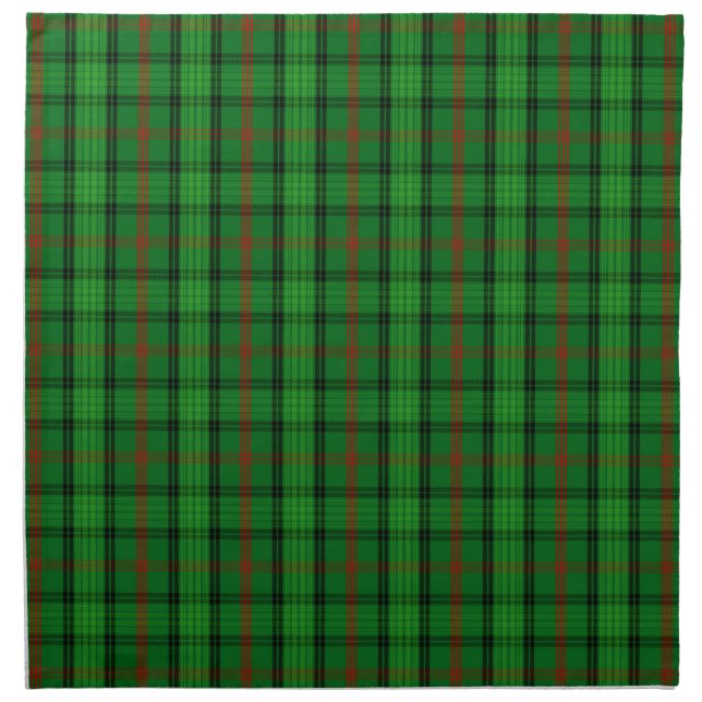 Clan Ross Tartan Napkin (Front)
