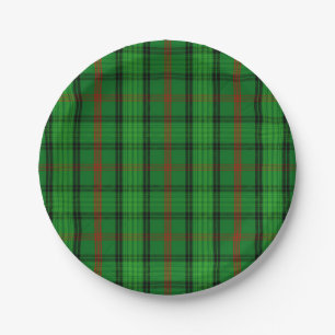 Clan Ross Tartan Paper Plates