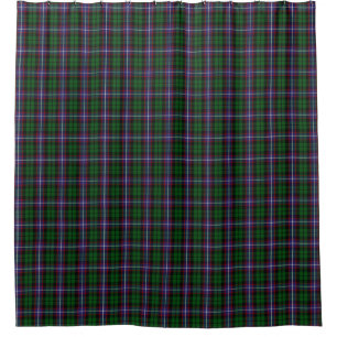 Clan Russell Classic Scottish Tartan Shower Curtain