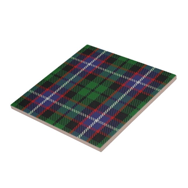 Clan Russell Scottish Expressions Tartan Tile (Side)