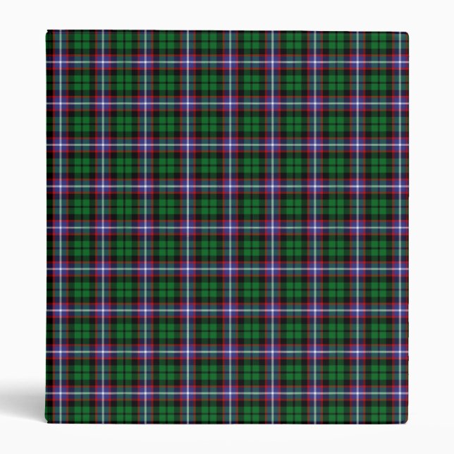 Clan Russell Tartan Binder (Front)