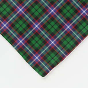 Clan Russell Tartan Fleece Blanket
