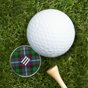 Clan Russell Tartan Golf Ball Marker