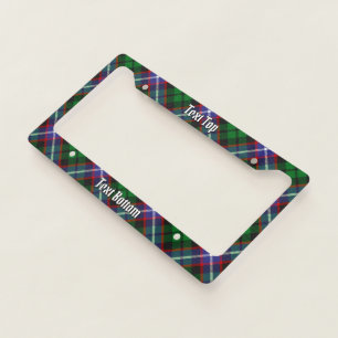 Clan Russell Tartan License Plate Frame