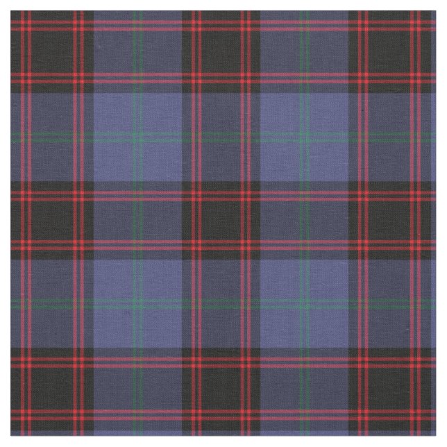 Clan Rutherford and Home Tartan Fabric (Close Up)