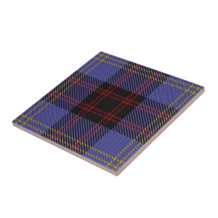 Clan Rutherford Scottish Expressions Tartan Ceramic Tile