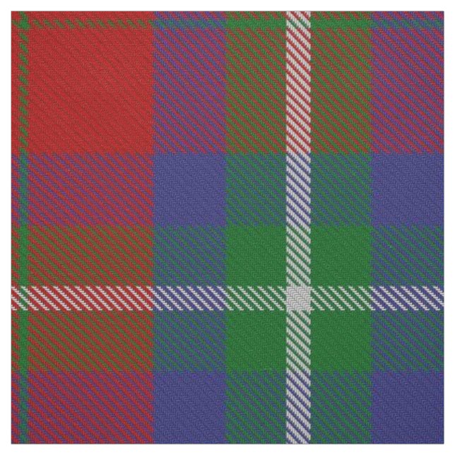 Clan Ruthven Tartan Fabric (Swatch)