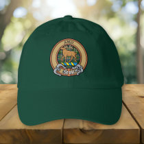 Clan Scott Crest over Green Tartan Hat