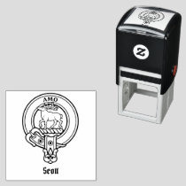 Clan Scott Crest Self-inking Stamp