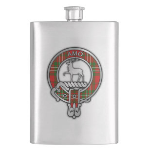 Clan Scott Crest & Tartan Flask