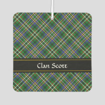 Clan Scott Green Tartan Air Freshener