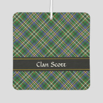 Clan Scott Green Tartan Air Freshener