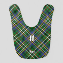 Clan Scott Green Tartan Baby Bib