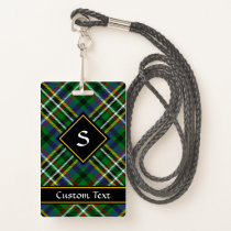 Clan Scott Green Tartan Badge