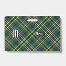 Clan Scott Green Tartan Badge