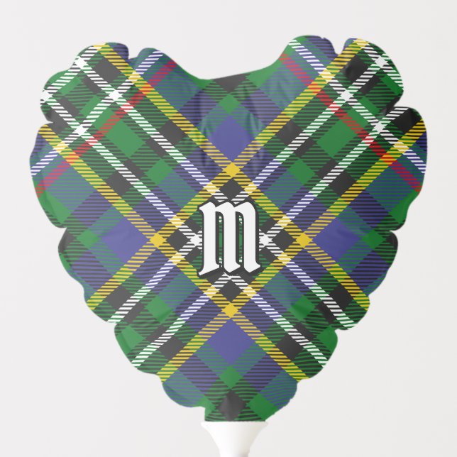 Clan Scott Green Tartan Balloon (Front)