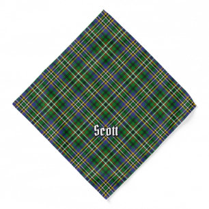 Clan Scott Green Tartan Bandana