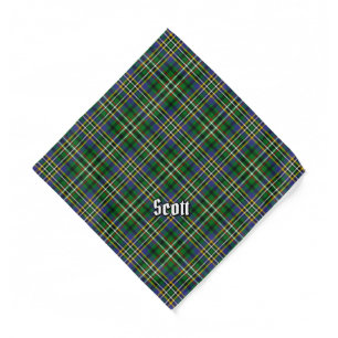 Clan Scott Green Tartan Bandana