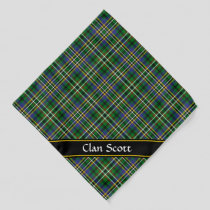 Clan Scott Green Tartan Bandana
