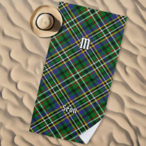 Clan Scott Green Tartan Beach Towel