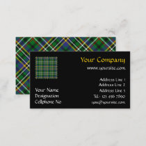 Clan Scott Green Tartan Business Card