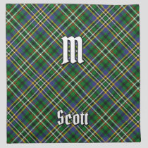 Clan Scott Green Tartan Cloth Napkin