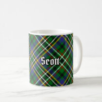 Clan Scott Green Tartan Coffee Mug