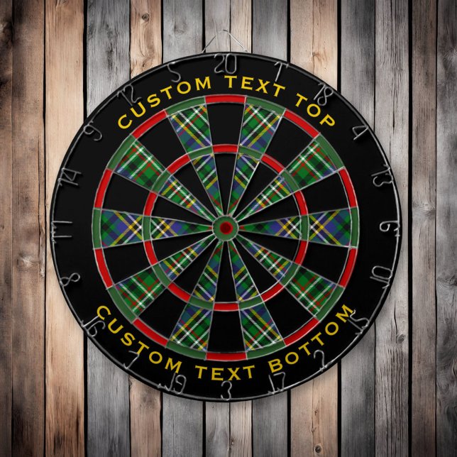 Clan Scott Green Tartan Dart Board (Creator Uploaded)