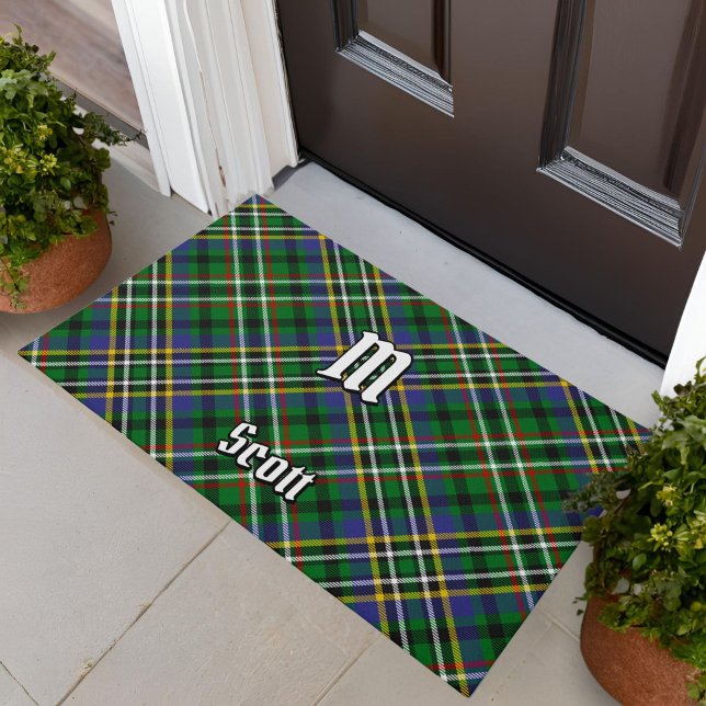 Clan Scott Green Tartan Doormat (Creator Uploaded)
