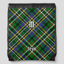 Clan Scott Green Tartan Drawstring Bag