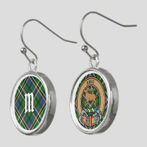 Clan Scott Green Tartan Earrings