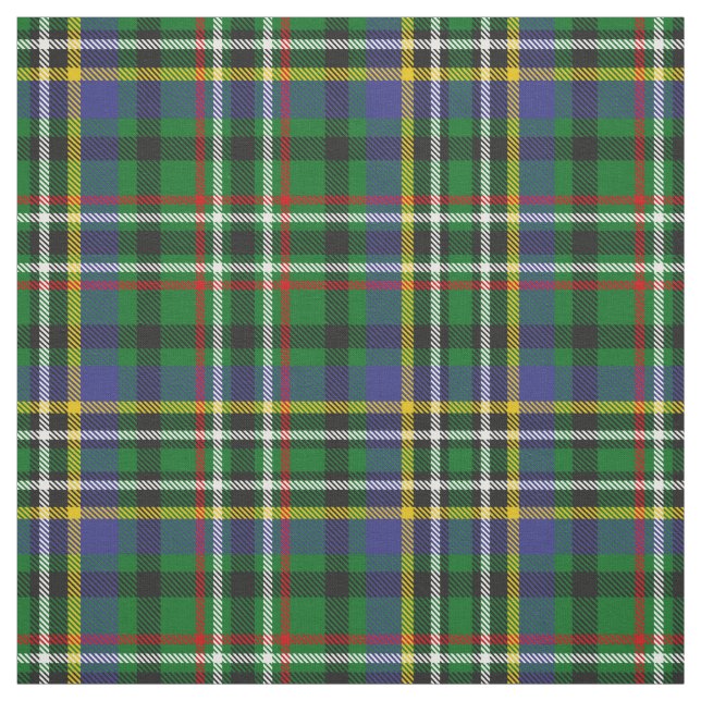 Clan Scott Green Tartan Fabric (Swatch)