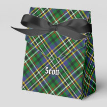 Clan Scott Green Tartan Favor Box