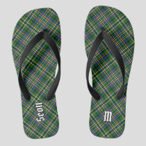 Clan Scott Green Tartan Flip Flops