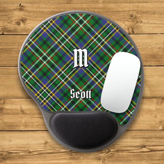 Clan Scott Green Tartan Gel Mouse Pad (Creator Uploaded)