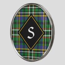 Clan Scott Green Tartan Golf Ball Marker