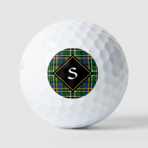 Clan Scott Green Tartan Golf Balls